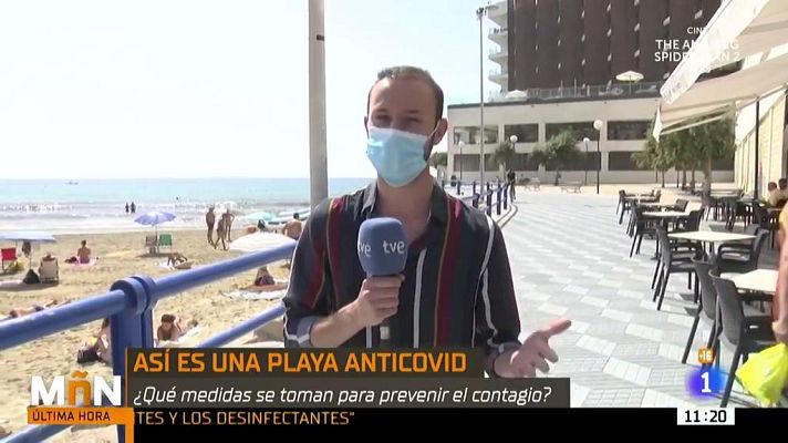 La mañana - ¿Cómo es una playa Anti-Covid?