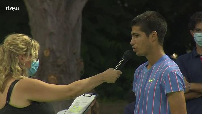  - Alcaraz: "Pienso que puedo jugar y competir con los Top 100"