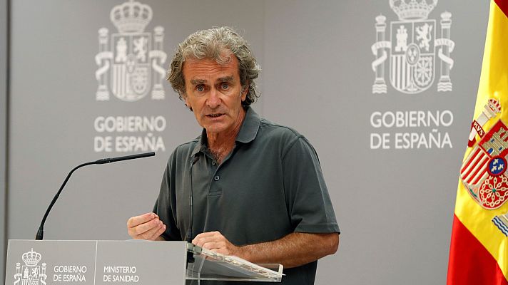 Especial Coronavirus - Coronavirus. Comparecencia de Fernando Simón - 03/08/20