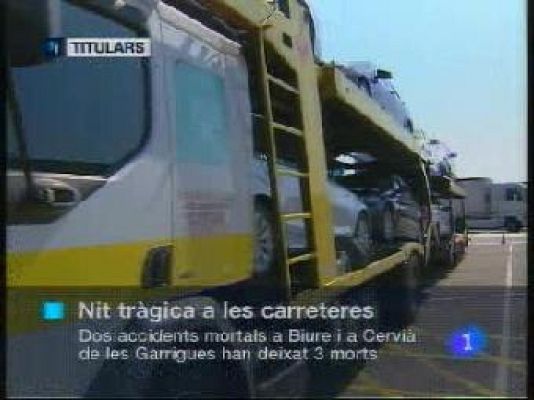 L'Informatiu - L'informatiu cap de setmana - 08/08/09