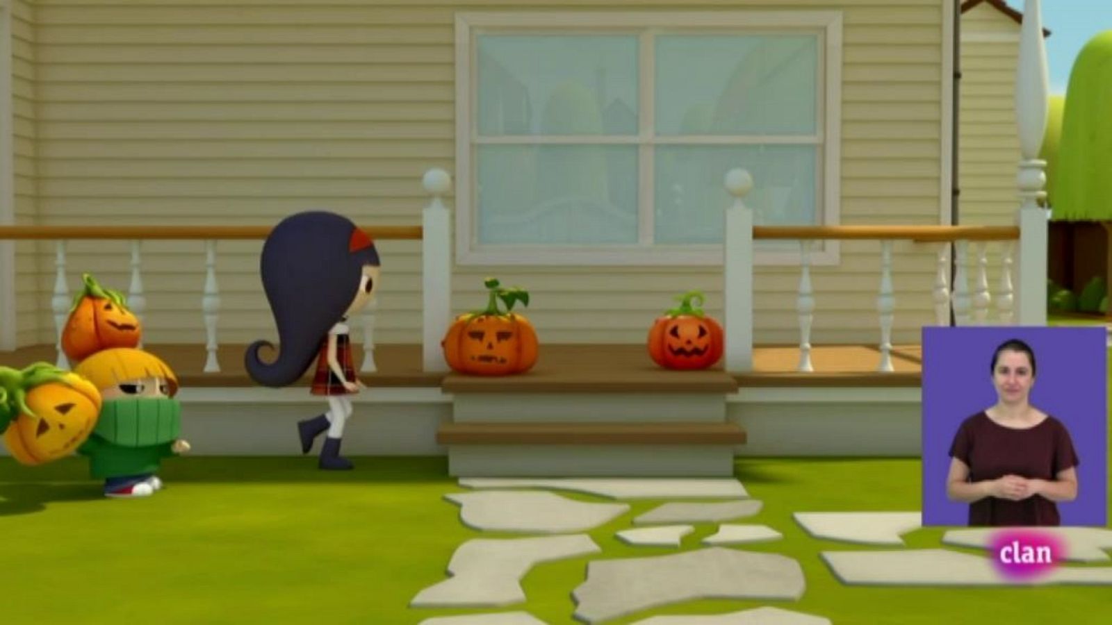 Pumpkin Reports (en lengua de signos)- Halloween Kemii - RTVE.es - Signaclan | Ver