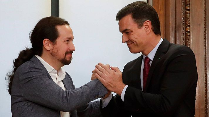 Informativo 24h - Sánchez valora que más del 55 % del acuerdo de coalición haya sido activado