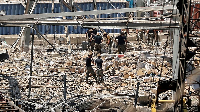 Una unidad canina española viaja a Beirut para localizar supervivientes