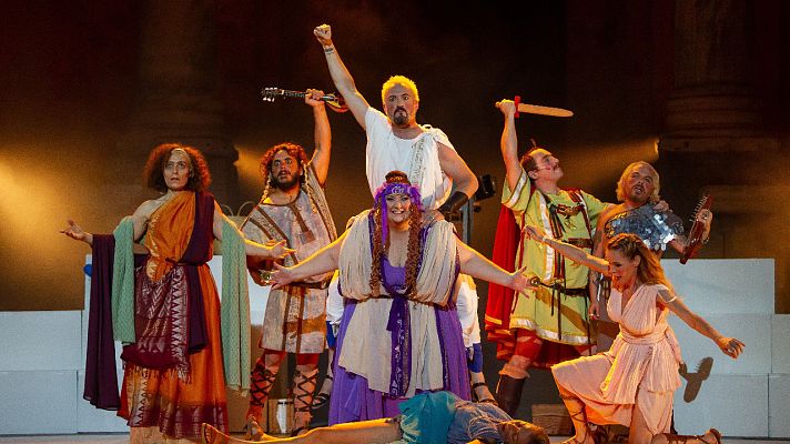 Telediario 1 - Plauto inaugura el Festival de Teatro de Mérida