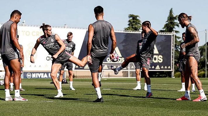 Telediario 1 - El Real Madrid ultima su preparación para la 'final' ante el City