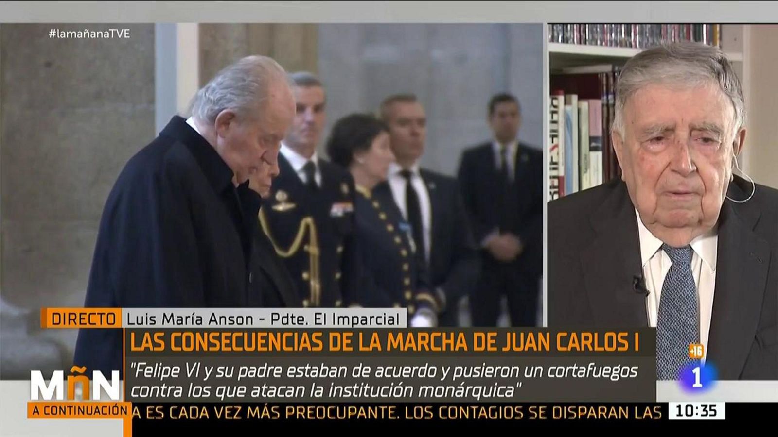 La Mañana -  Entrevista al Presidente de EL Imparcial Luis María Ansón