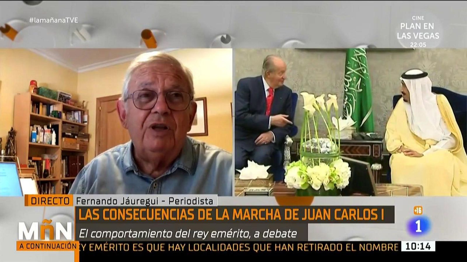 Fernando Jáuregui: "Creo que la relación entre Felipe y Juan Carlos no es buena"