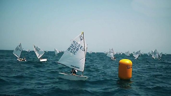 Vela - Camp. España Optmist individual y equipos. Prueba Águilas