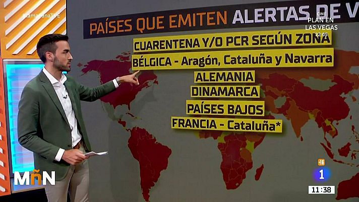 La mañana - ¿Qué países han puesto restricciones a viajeros españoles?
