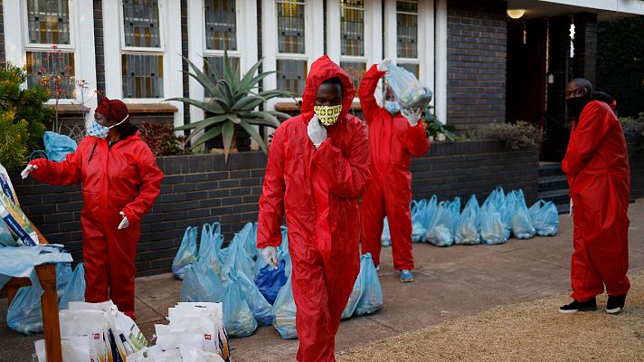 Telediario 1 - África ya supera el millón de contagios por Covid-19