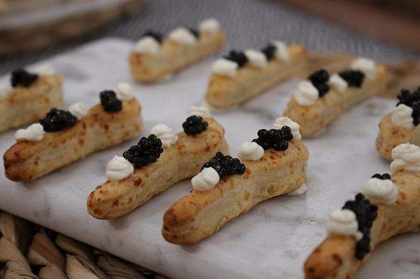 RTVE Cocina - Cucharitas de crème fraîche y caviar