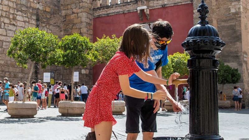 Temperaturas altas en gran parte del interior peninsular