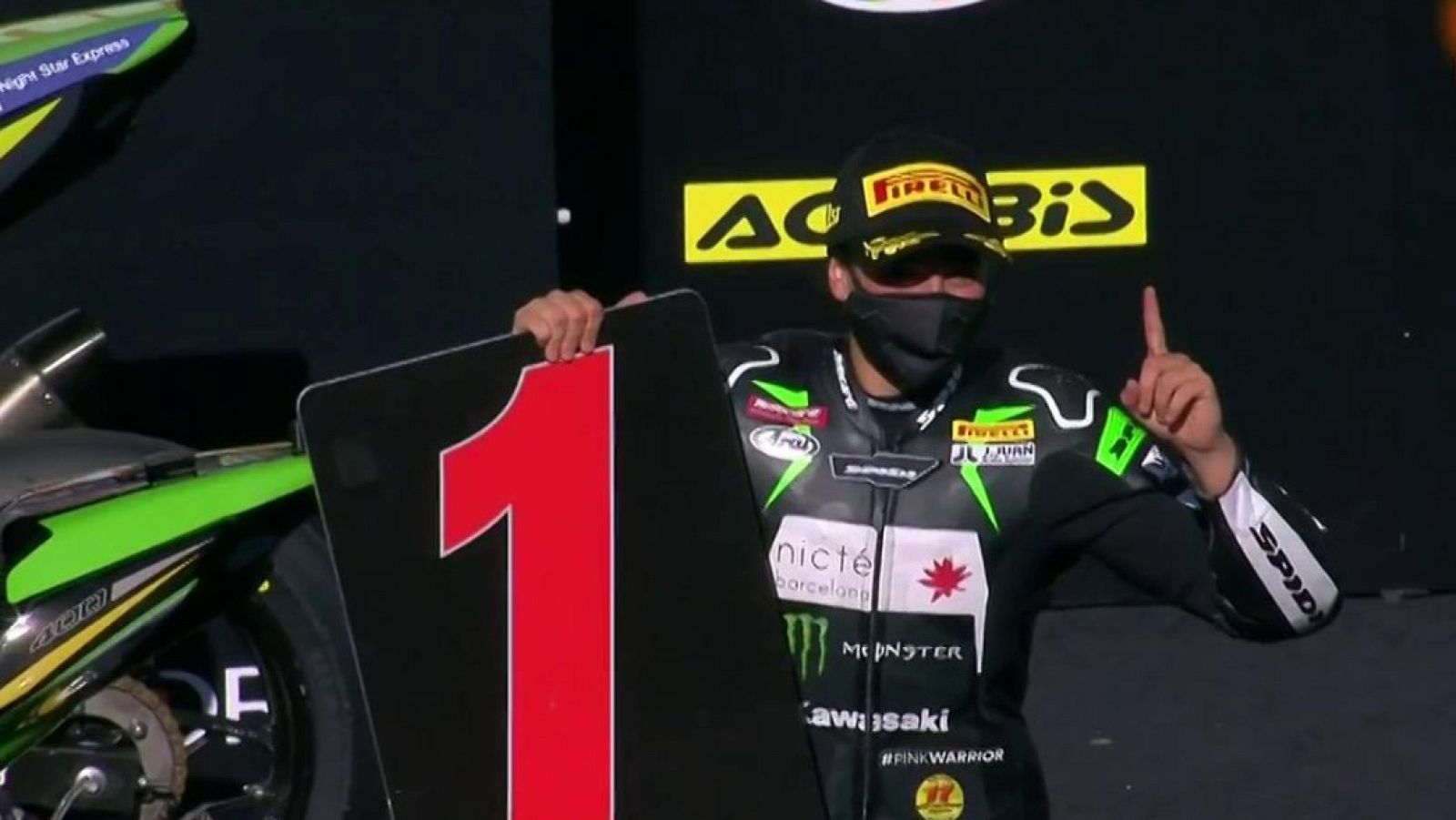 Vídeo: Ana Carrasco gana en Portimao una carrera interrumpida por bandera roja