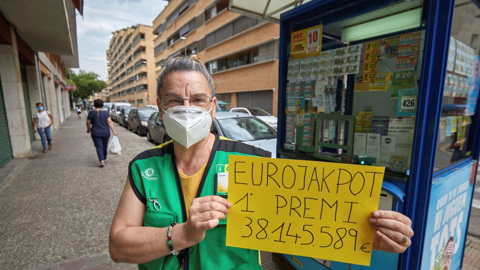 Girona amanece con un nuevo millonario gracias al Eurojackpot de la ONCE, que repartió 38 millones de euros