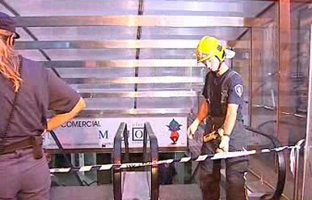  - TVE accede al lugar del atentado