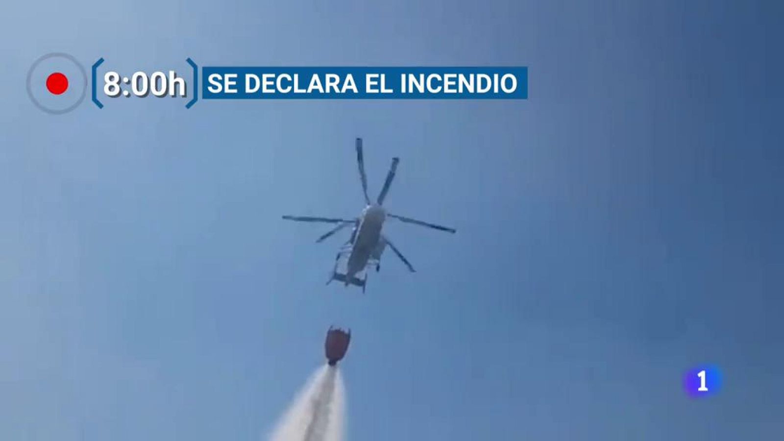 Las llamas avanzan sin control