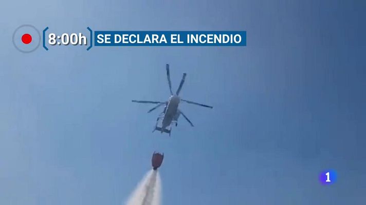  - Las llamas avanzan sin control