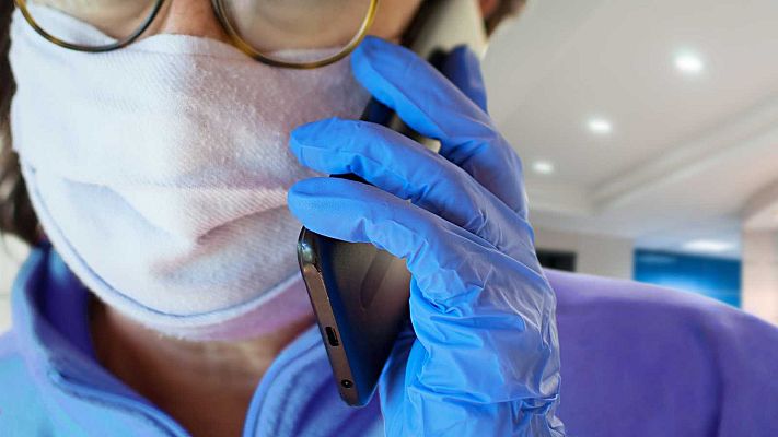 Telediario 1 - El Gobierno de la Comunidad de Madrid defiende el contrato con el grupo privado Quirón para sumar rastreadores