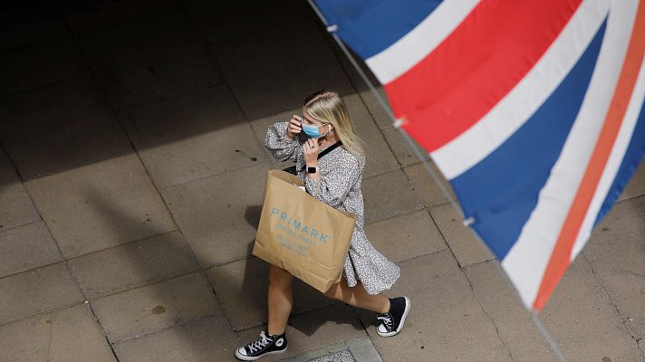 Informativo 24h - Reino Unido entra en recesión con una caída del 20,4% del PIB