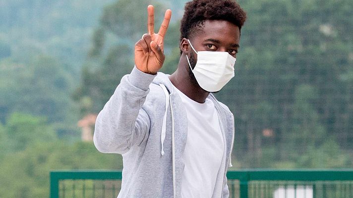 Telediario 1 - Los positivos por coronavirus se reproducen en el fútbol español