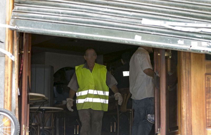 La policía científica investiga el tipo de artefacto empleado por ETA en Mallorca