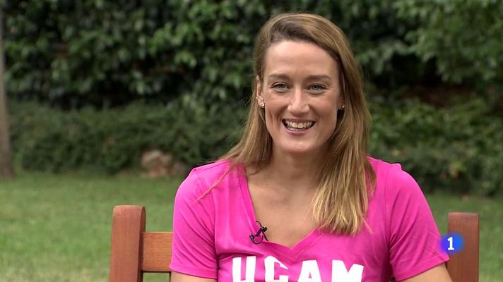 Telediario 1 - La fuerza de Mireia Belmonte