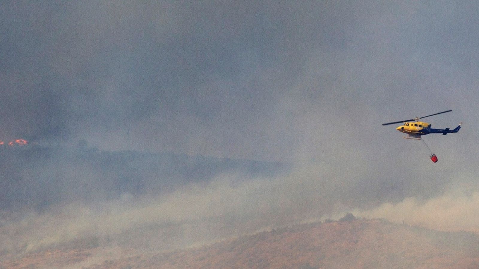 Reactivados los medios aéreos en el incendio de Zamora, que sigue sin control - Informativo 24h | Ver