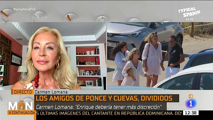 La mañana - Carmen Lomana valora el comportamiento de Enrique Ponce