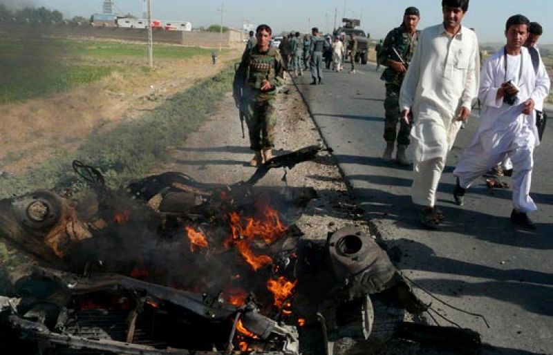 En Afganistán los talibanes redoblan su ofensiva a falta de sólo diez días para las elecciones