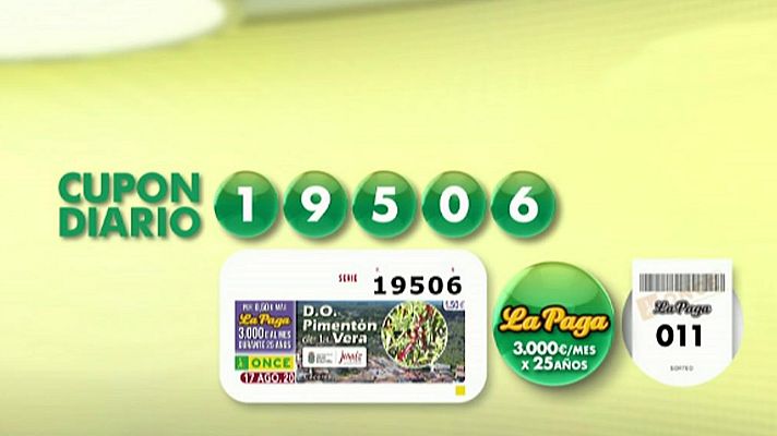 Sorteos ONCE - Sorteo ONCE - 17/08/20