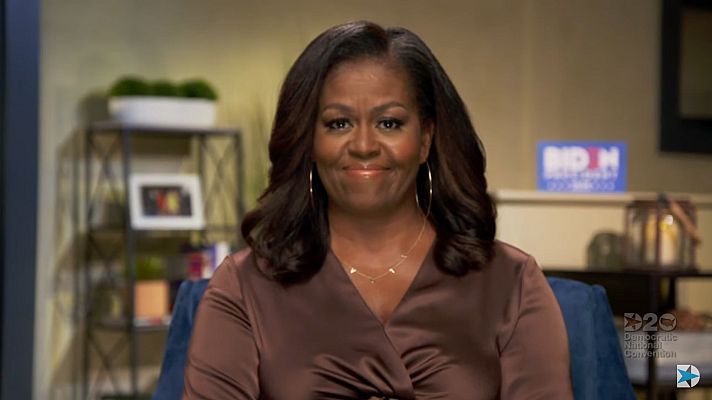 Informativo 24h - Michelle Obama llama a votar a Biden como "si nos fuera la vida en ello": "Trump es el presidente equivocado"