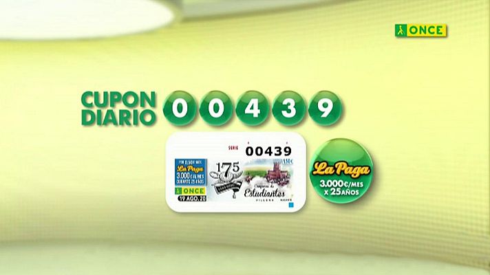 Sorteos ONCE - Sorteo ONCE - 19/08/20
