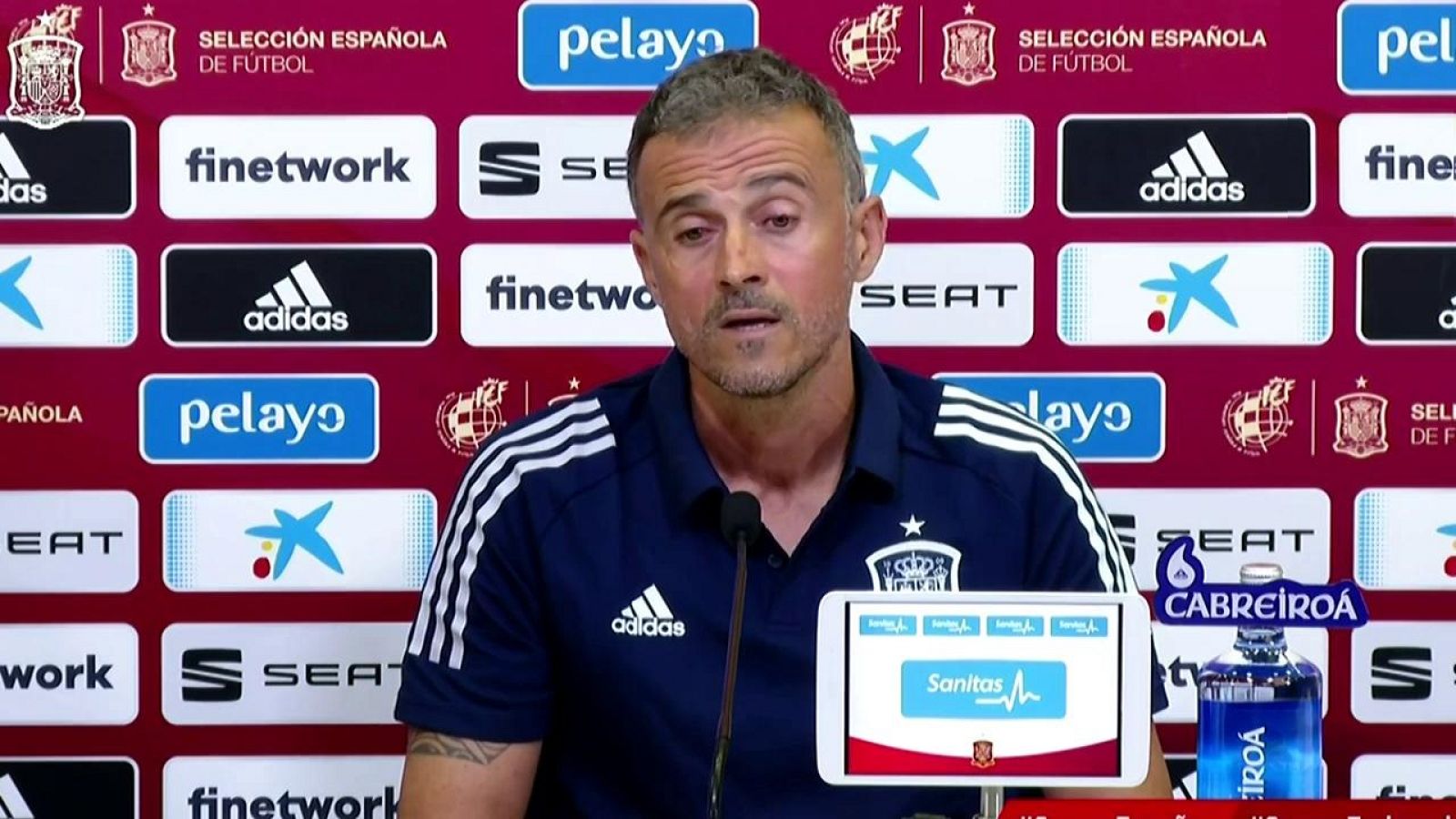 Fútbol - Presentación lista de convocados Selección española y rueda de prensa Luis Enrique - ver ahora