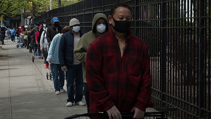 Telediario 1 - La Administración solo ha reconocido 9.000 de las 750.000 peticiones de Ingreso Mínimo Vital