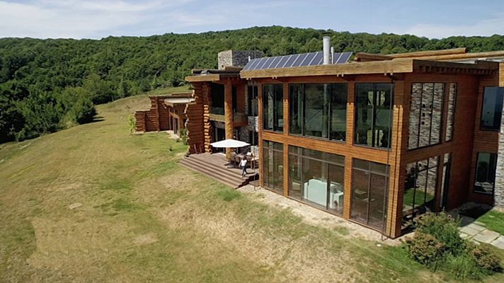 Otros documentales - Construcciones ecológicas: Construir con troncos