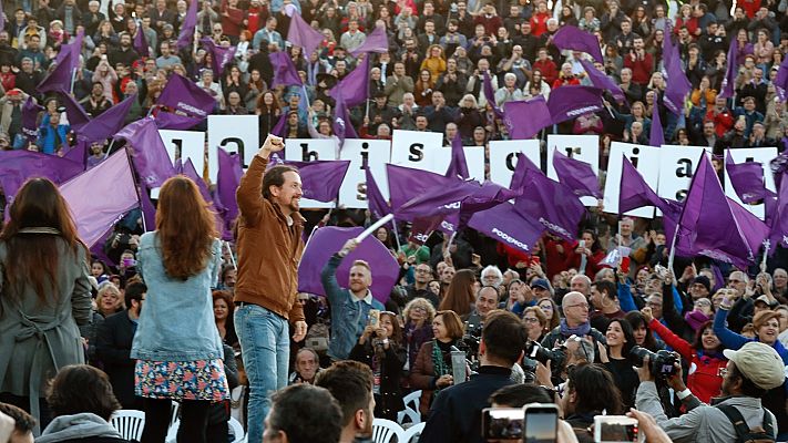 Telediario 1 - La Fiscalía ve indicios de delito en las cuentas de Podemos