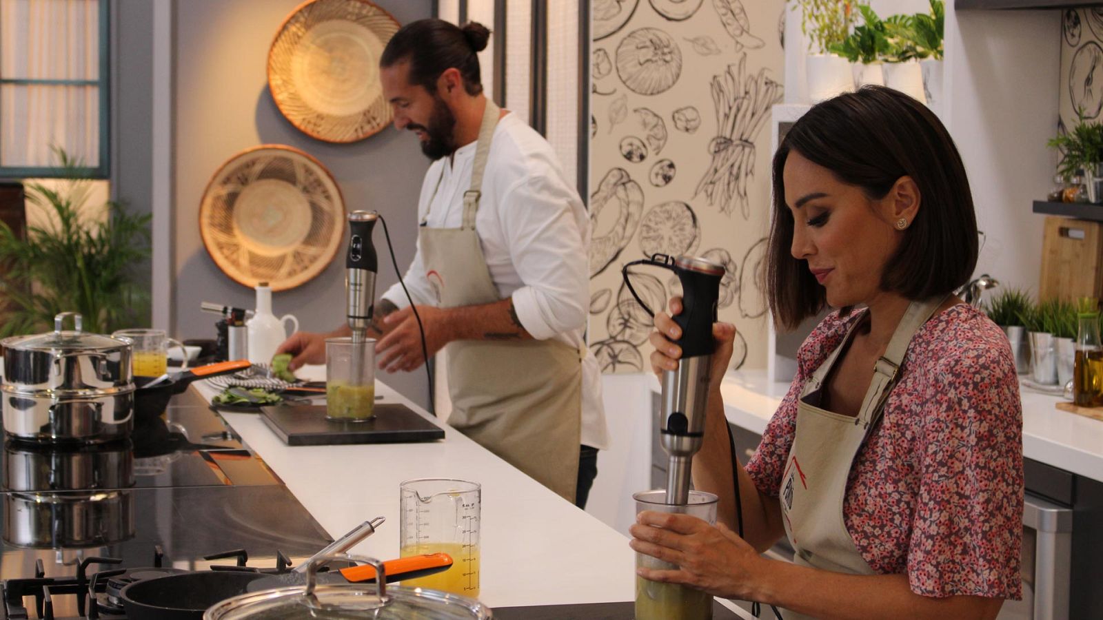 Cocina al punto con Peña y Tamara - Cogollos de Tudela y Calabacín - ver ahora