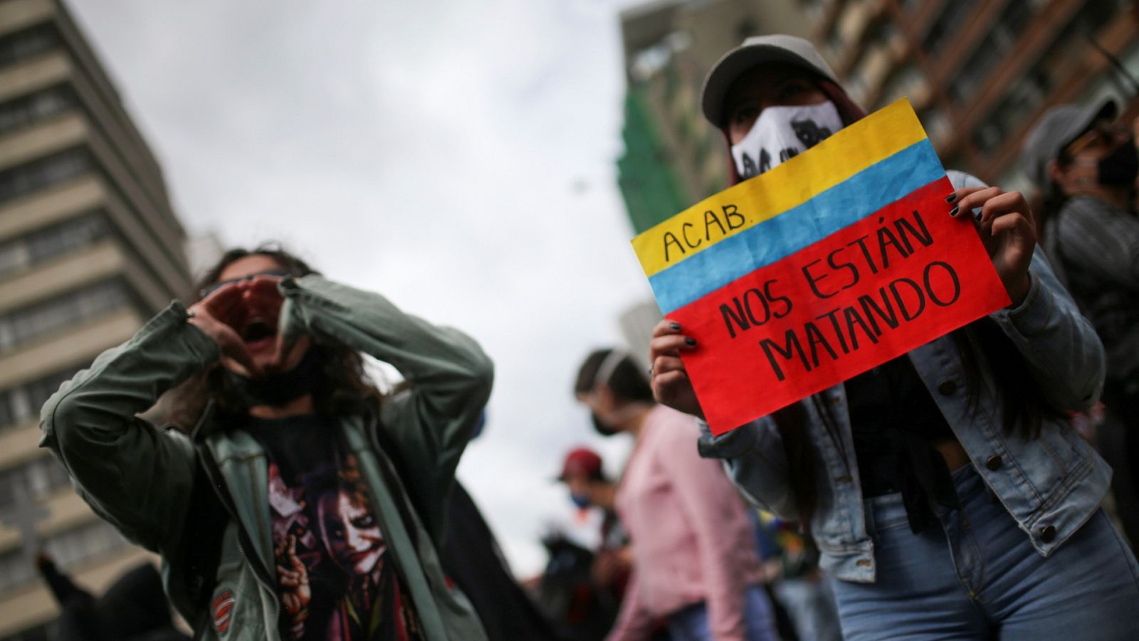Colombia protesta por un incremento de la violencia que ha dejado 33 muertos