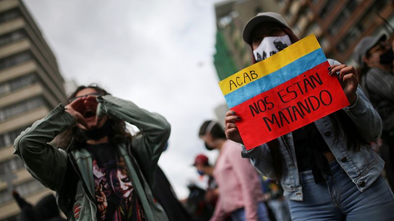 Colombia protesta por un incremento de la violencia que ha dejado 33 muertos