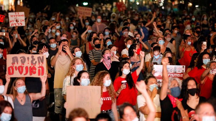 Telediario 1 - Indignación en Israel por la violación múltiple de una menor de 16 años