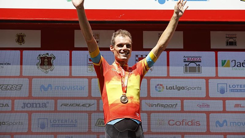 Luis León Sánchez, campeón de España de ciclismo en ruta