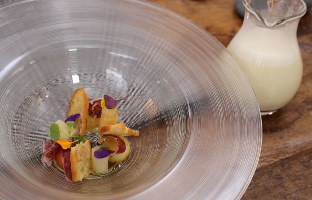 RTVE Cocina - Gazpachuelo de espárragos