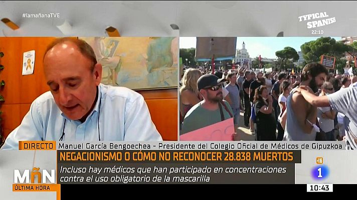 La mañana - Manuel García Bengochea: "El virus no está inventado"