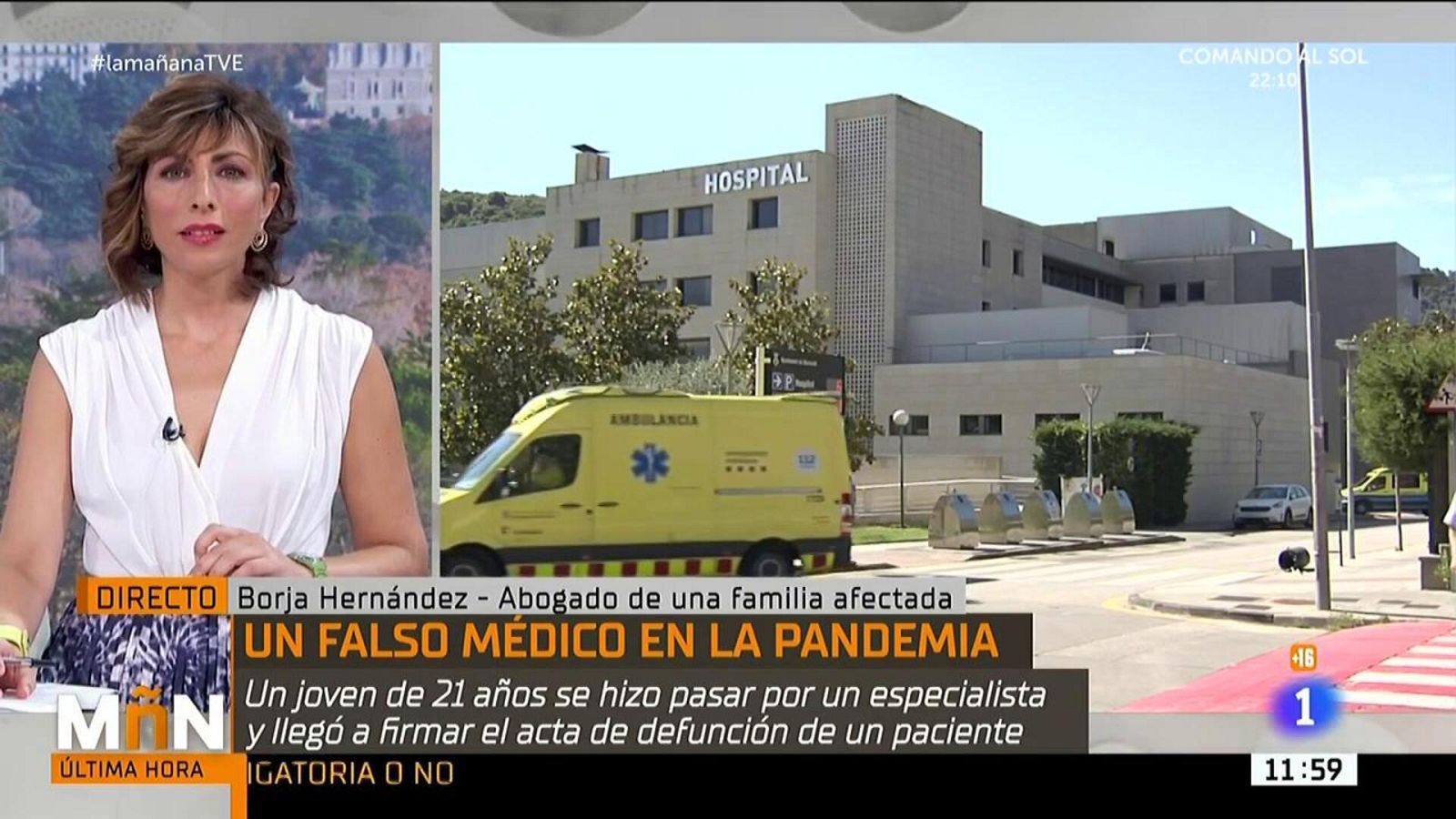 La Mañana - Borja Hernández, abogado de una familia víctima de un falso médico: "El impostor les llamó, les dijo que su padre había muerto y colgó"