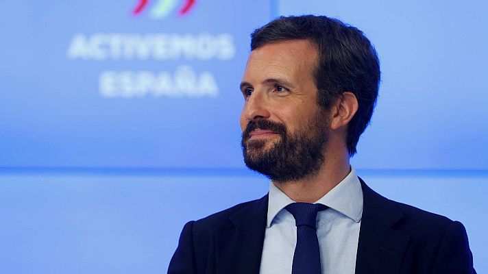 Especiales informativos - Casado acusa a Sánchez de dejación de funciones: "No hay nadie al timón"
