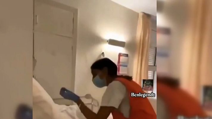 Telediario 1 - Despedidas y denunciadas por vejar a una anciana en Terrassa