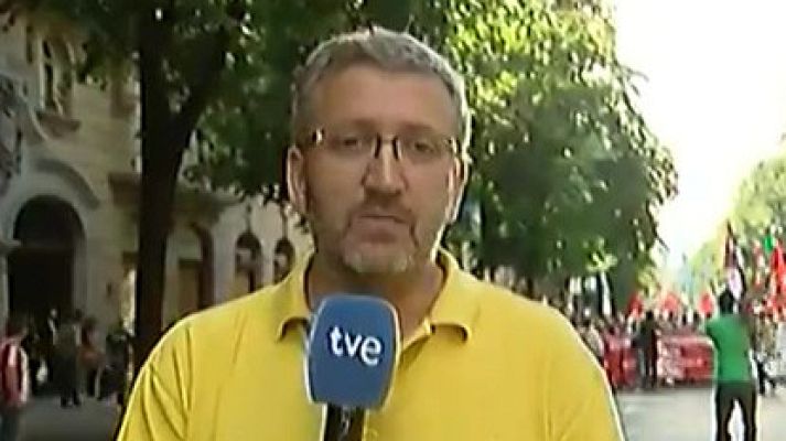 Telediario 1 - Muere Javier Lanza, jefe de informativos de TVE en el País Vasco