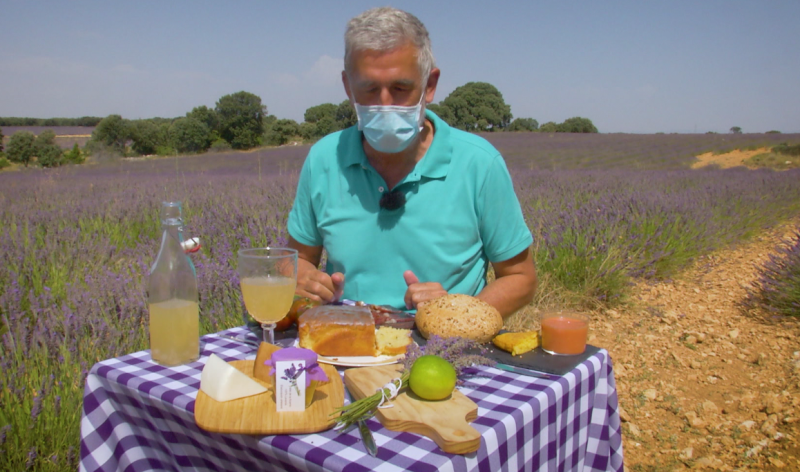 La lavanda en su modo m�s dulce: en el bizcocho