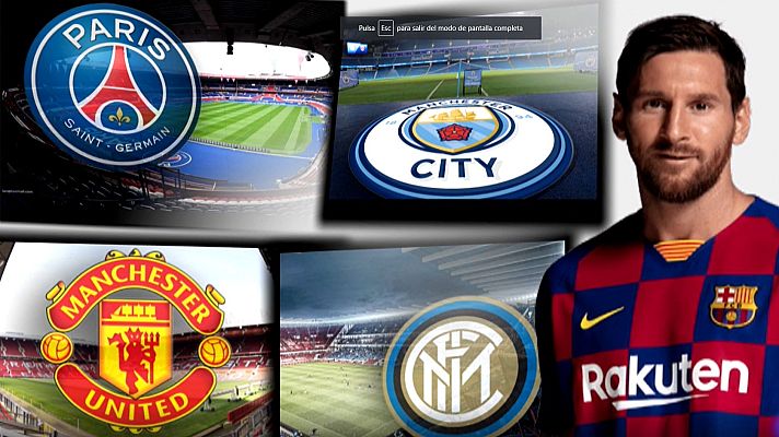 Telediario 1 - Los cinco posibles destinos de Messi