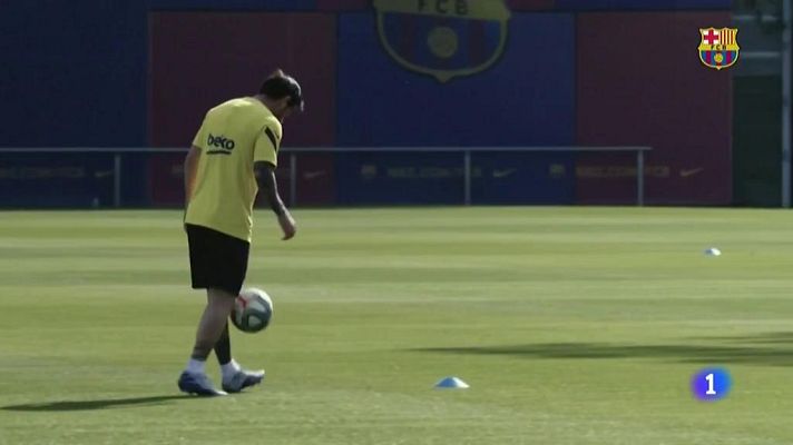 Telediario 1 - Así se dibuja la operación salida de Messi